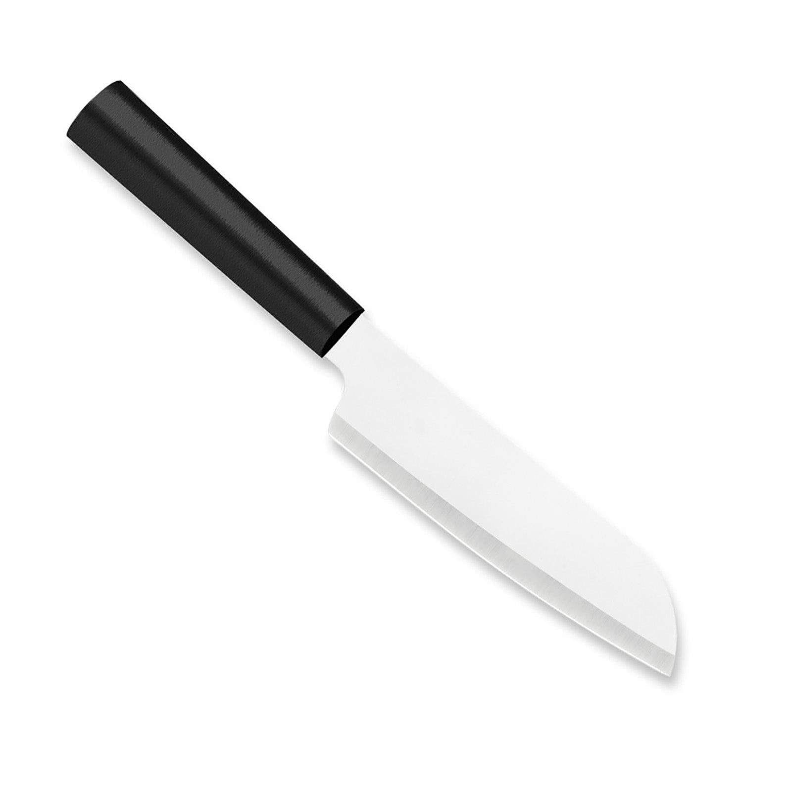 Rada Cutlery 4.75-Inch Cook's Utility Knife Stainless Steel Straight Blade, Black Handle