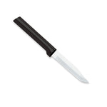 Rada Cutlery 3.25-Inch Serrated Regular Paring Stainless Steel Blade, Black Handle