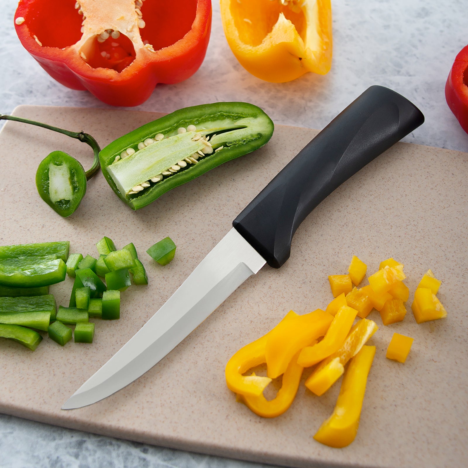 Rada Cutlery 4.375-Inch Super Parer Anthem Wave Handle