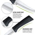 Rada Cutlery 4.375-Inch Super Parer Anthem Wave Handle