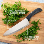 Rada Cutlery 8.5-Inch French Chef Knife Anthem Wave Handle