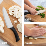 Rada Cutlery 8.5-Inch French Chef Knife Anthem Wave Handle