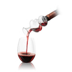 Final Touch On The Bottle Conundrum Wine Aerator, Glass & BPA-Free Silicone