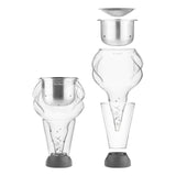 Final Touch Conundrum Stainless Steel Aerator For Wine Decanters