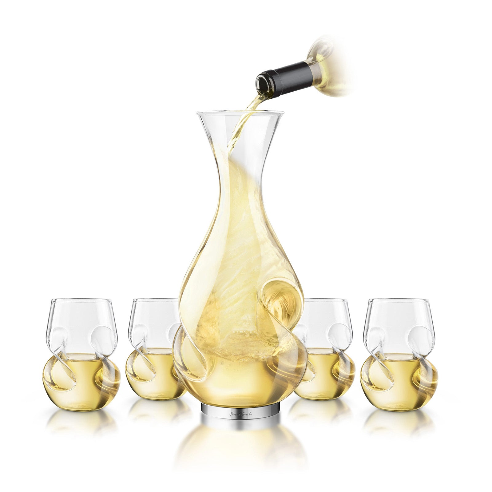 Final Touch L'Grand Conundrum Aerator Decanter Set