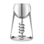 Final Touch Twister Stainless Steel Aerator & Decanter Set