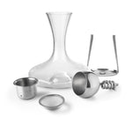 Final Touch Twister Stainless Steel Aerator & Decanter Set