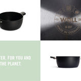 Woll Ecolite Nonstick 3.7 Quart Stock Pot, 9.5-Inch