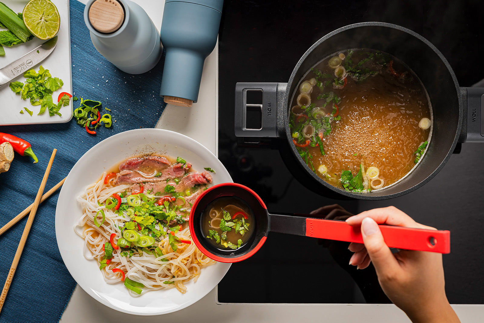 Woll Ecologic Nonstick Stock Pot 9.5-Inch, 4.75 Quart