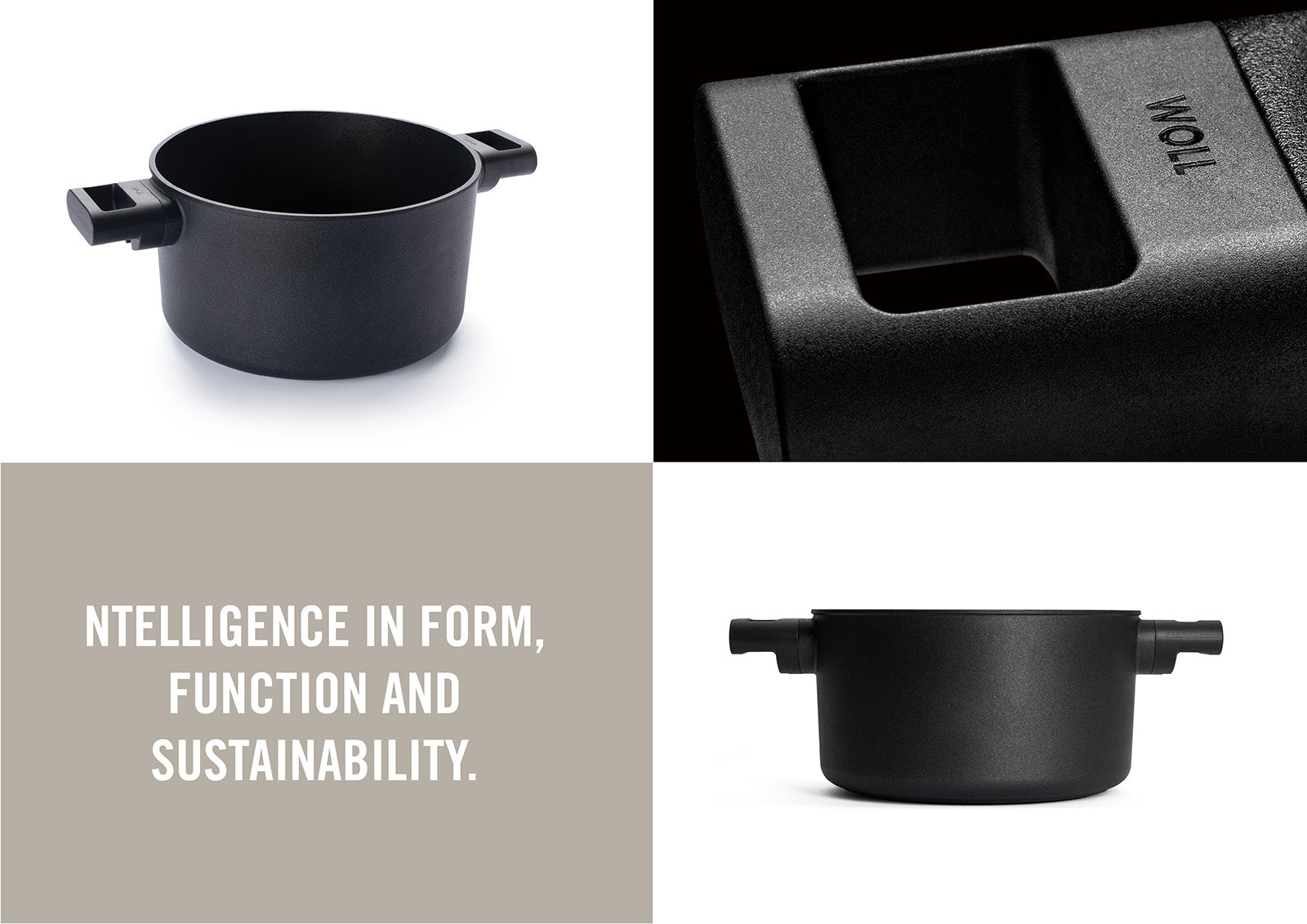 Woll Ecologic Nonstick Stock Pot 9.5-Inch, 4.75 Quart