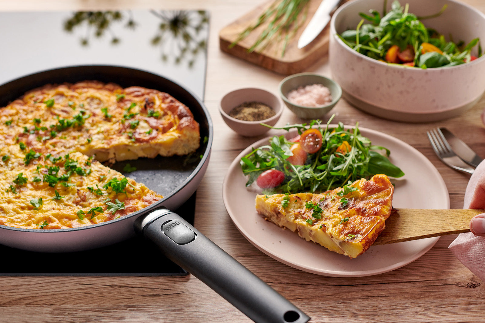 Woll Ecolite Nonstick Fry Pan Set, 9.5-Inch & 11-Inch