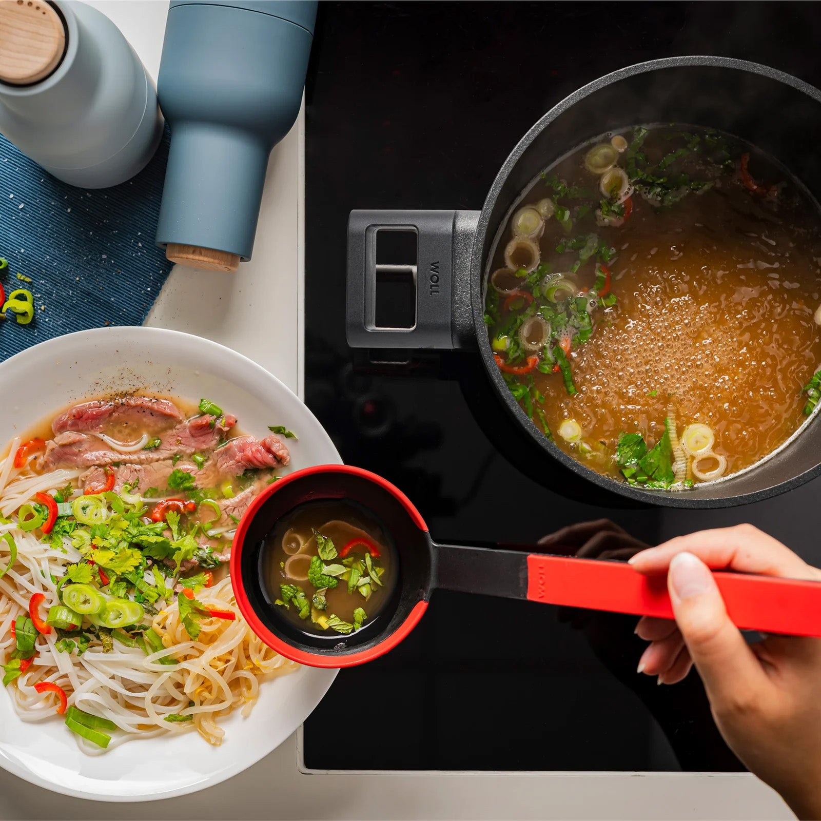 Woll Ecologic Nonstick 8 Piece Cookware Set