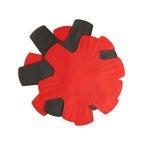 Woll Silicone Pan Protectors 3 Piece Set, Red & Gray