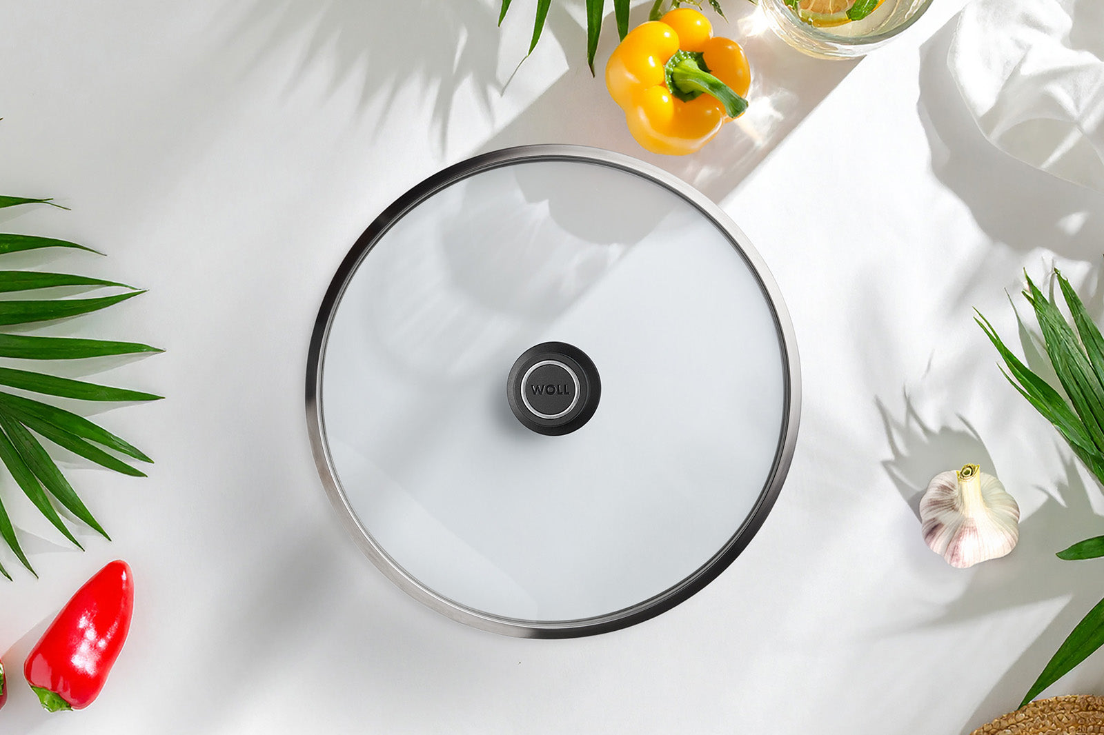 Woll Ecologic Safety Glass Lid 12.5-Inch