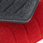 Woll Silicone 2 Pc Sponge Set, Black and Red