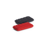 Woll Silicone 2 Pc Sponge Set, Black and Red
