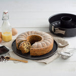 Zenker Nonstick 10-Inch Springform Pan with 2 Bases, Black