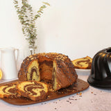 Zenker Nonstick 10-Inch Fluted Cake Pan, Black