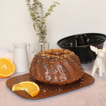 Zenker Nonstick 10-Inch Fluted Cake Pan, Black