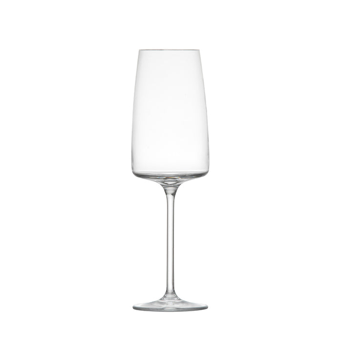 Schott Zwiesel Sensa Collection Tritan Crystal Wine Glass, Set of 6, Champagne Flute