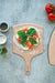 Epicurean Pizza Peel, 17-Inch by 10-Inch, Natural