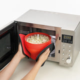 Lekue Microwave Popcorn Maker, Red