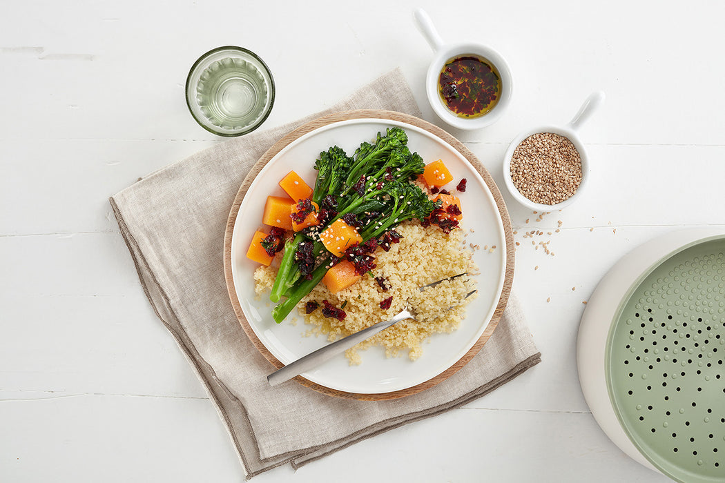 Lekue Microwave Quinoa & Rice Cooker, Green