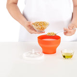 Lekue Mini Microwave Popcorn Maker, Single