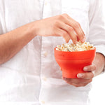 Lekue Mini Microwave Popcorn Maker, Single