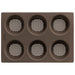 Lekue Silicone Perforated Bread Roll Pan, Brown
