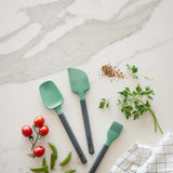 Lekue Essential Cooking Tool Set 5 Kitchen Utensils With Stand, Black