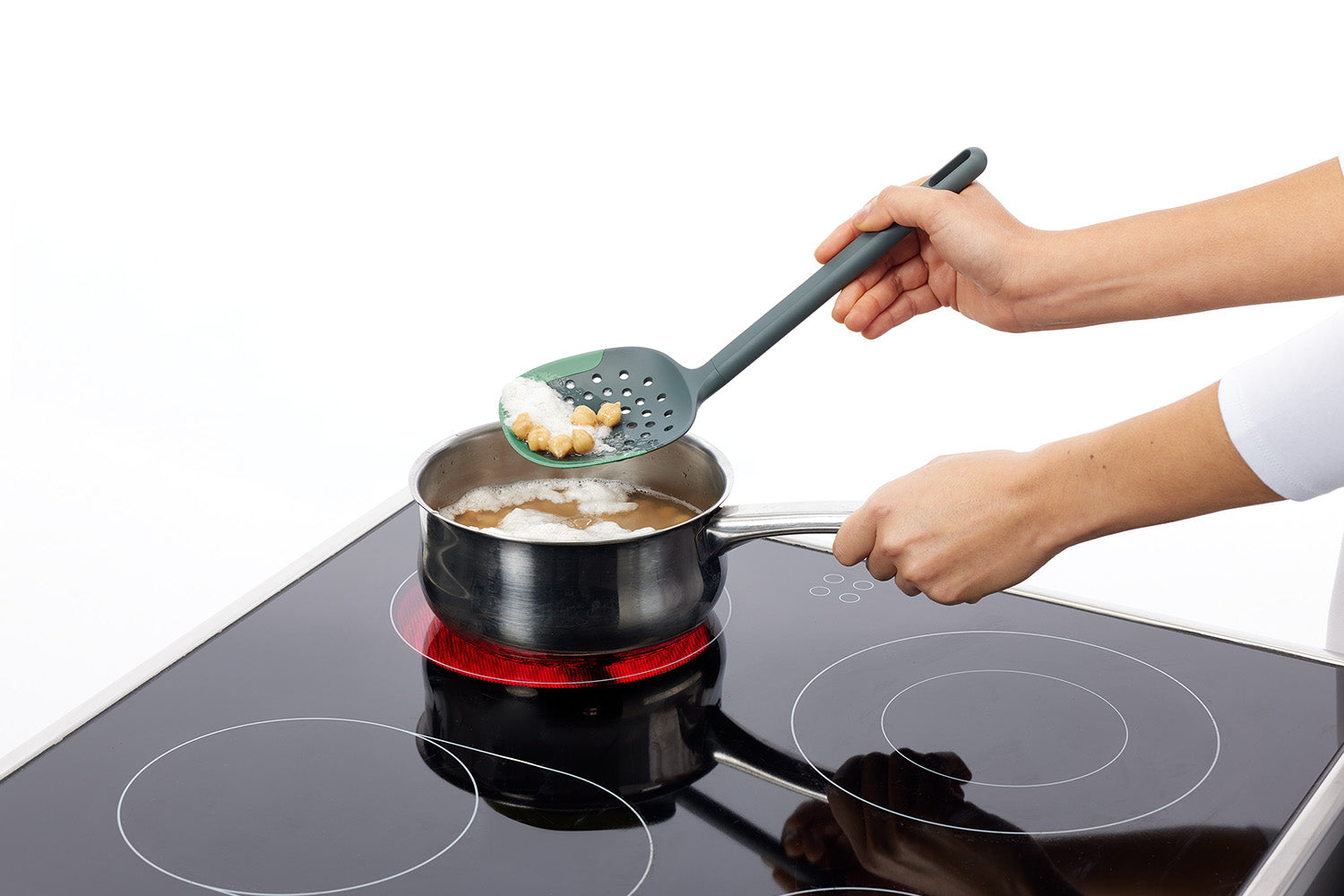 Lekue Silicone Skimmer, Green