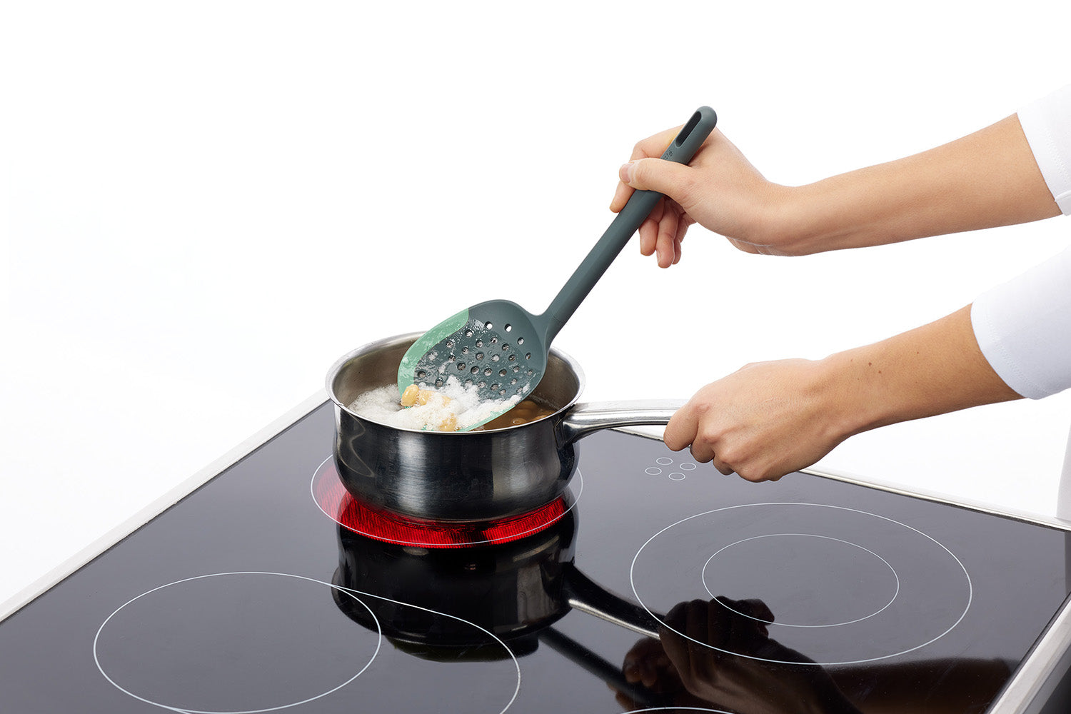 Lekue Silicone Skimmer, Green