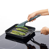 Lekue Silicone Slotted Spatula, Green