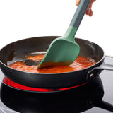 Lekue Silicone Spoon Spatula, Green