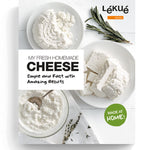 Lekue Cheese Maker Kit with Recipe Book, White