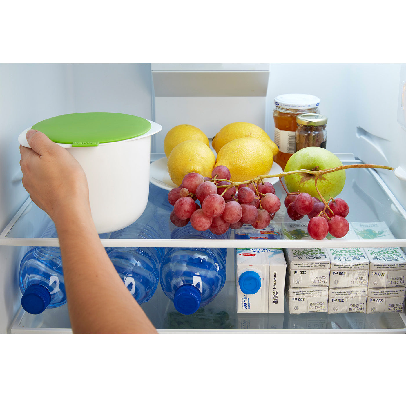 Lekue Cheese Maker Kit with Recipe Book, White