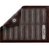 Lekue Non-Stick Silicone Microperforated Baking Mat, 16 x 12 Inches, Black