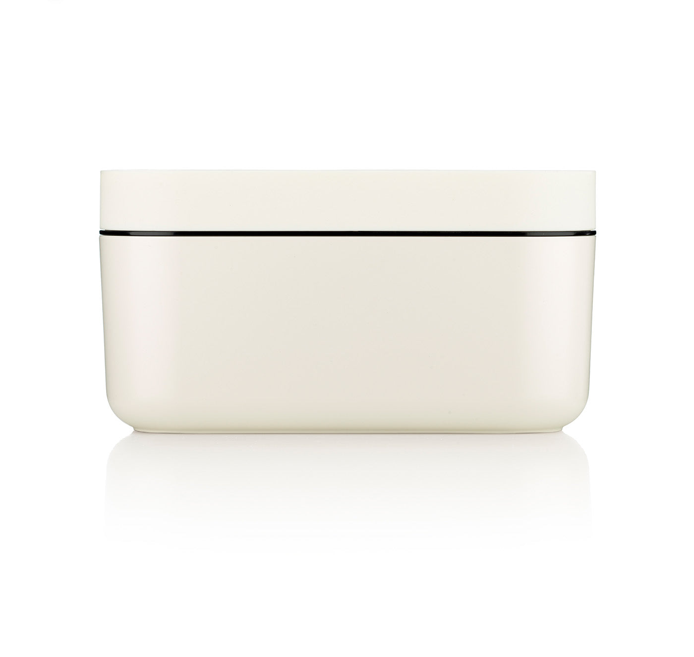 Lekue Ice Box Silicone Ice Cube Tray and Storage Box, White