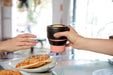 Lekue Mug To Go Reusable Travel Mug, 11.8 Ounce, Grey