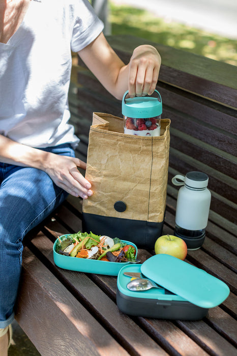 Lekue Lunchbag To Go Reusable Bag, Kraft