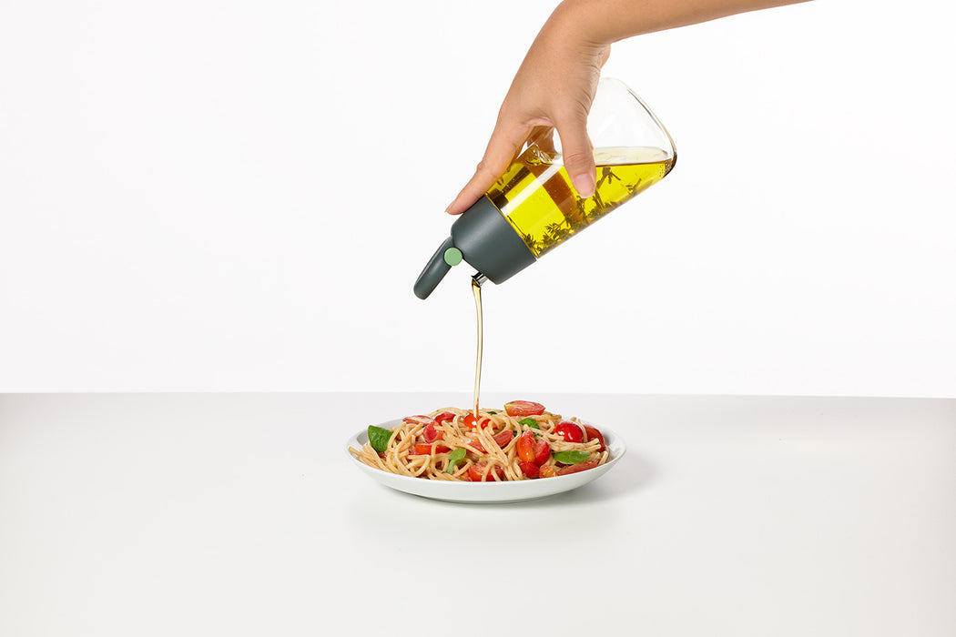 Lekue Oil Dispenser Bottle for Olive, Grapeseed, Canola, Vegetable Oil, 400 ml