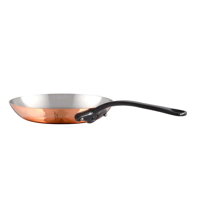 Mauviel M'150 Ci Frypan with Cast Iron Handle, 10.2 Inch