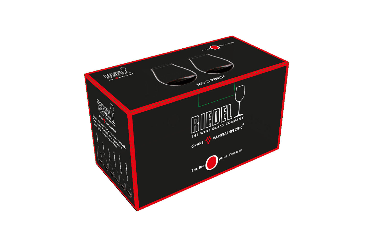 Riedel O New World Pinot Noir Wine Tumbler, Set of 2