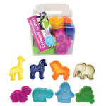R&M International 8 Piece Party Animals Cookie Stamper Set, 2-Inch