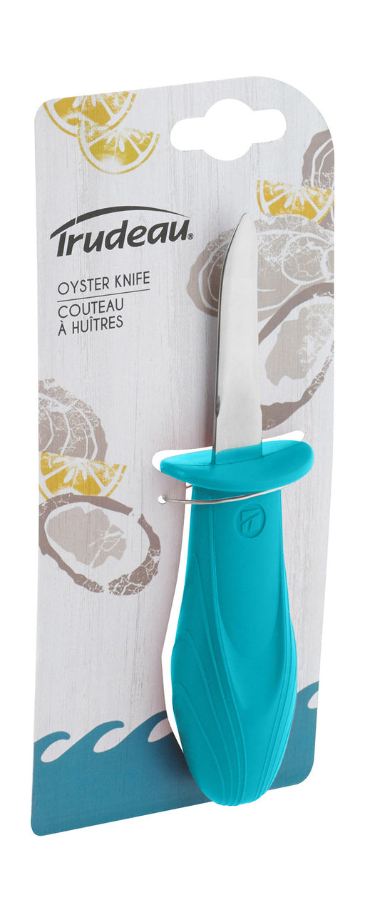 Trudeau Oyster Knife, Tropical Blue