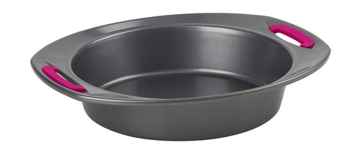 Trudeau Nonstick Metal 9-Inch Round Cake Pan with Silicone Handles