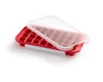 Lekue Industrial Silicone Ice Cube Tray, Red