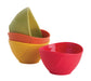 Trudeau Silicone Pinch Bowls, 3.5-Inch, Set of 4, Assorted Colors