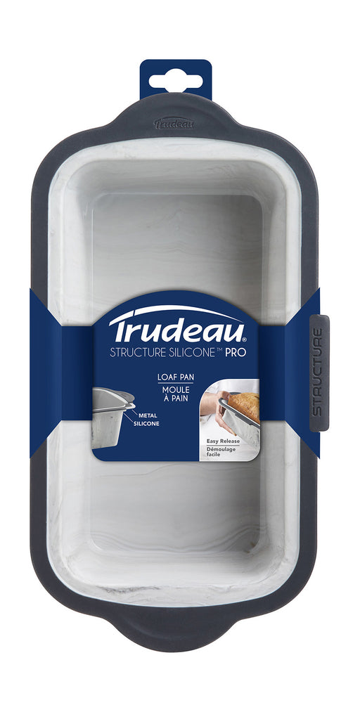 Trudeau Structure Silicone Pro 8.5 x 4.5 Inch Loaf Pan, Marble